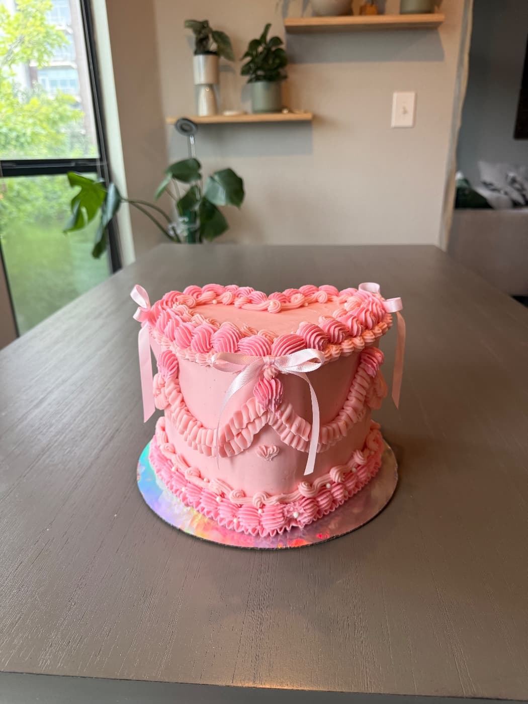 Pink Ribbon Cake  — photo 2