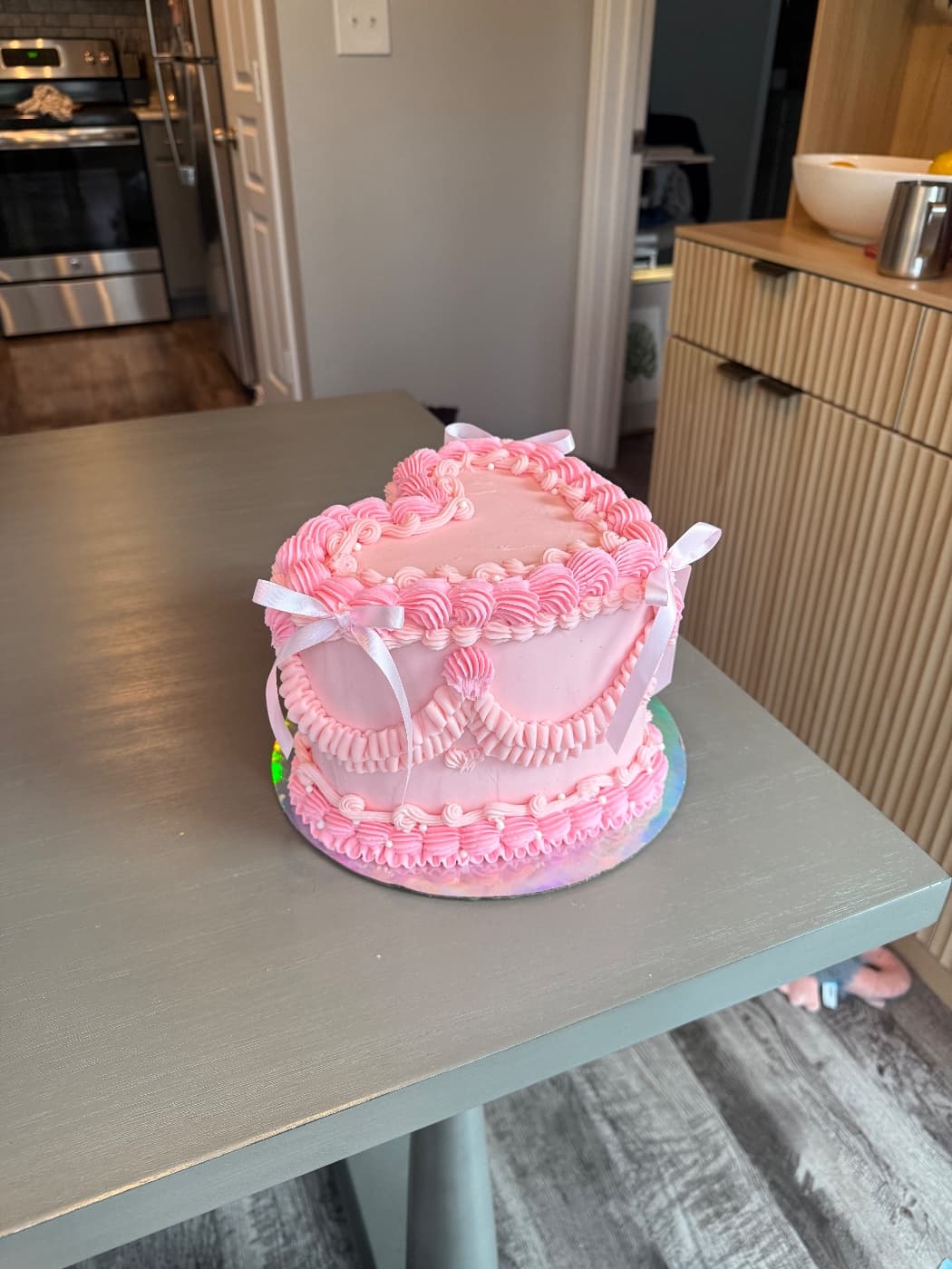 Pink Ribbon Cake  — photo 3