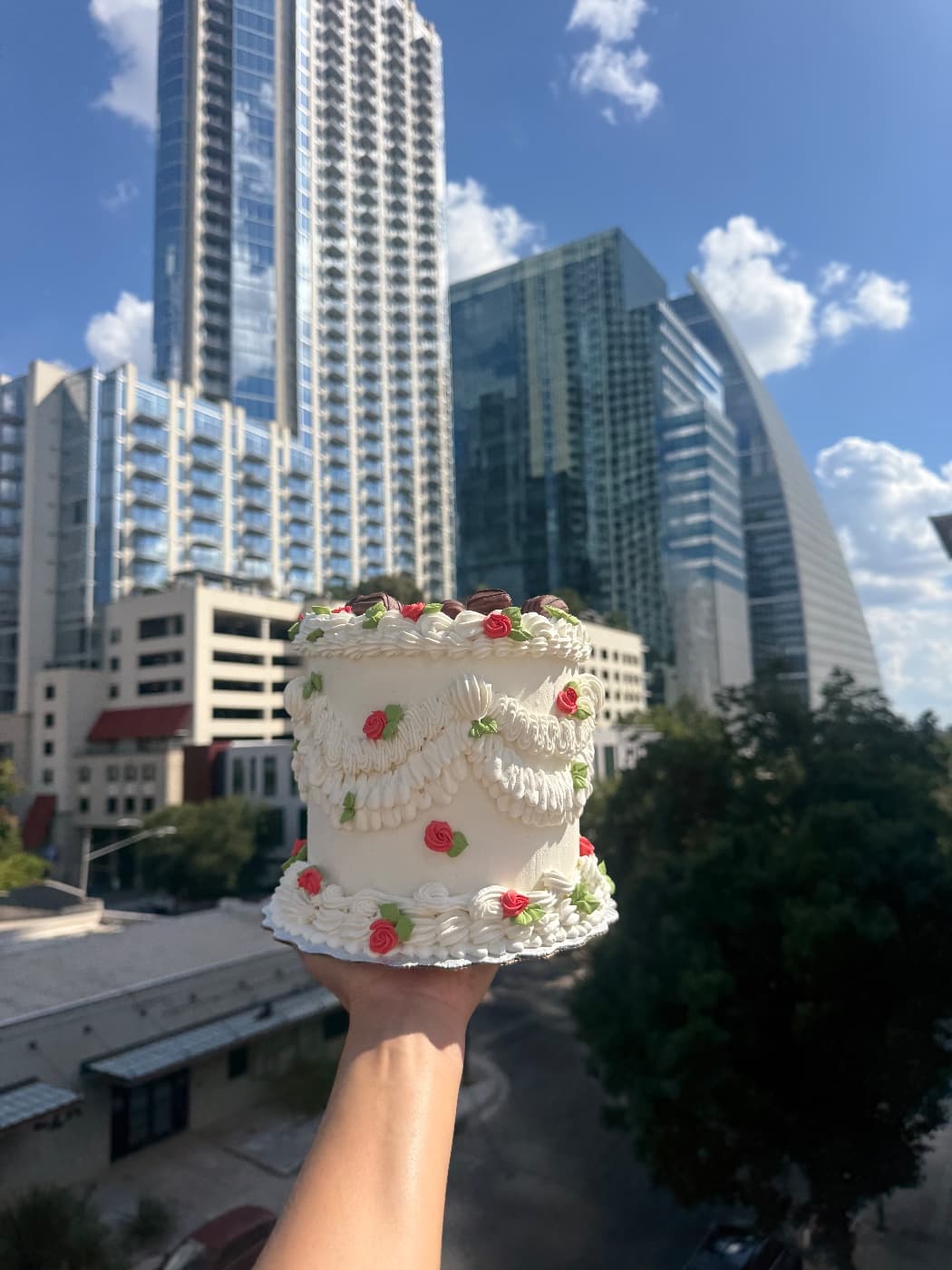Vintage Rose Cake  — photo 1